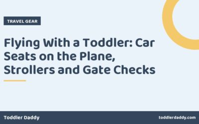 Flying With a Toddler: Car Seats on the Plane, Strollers and Gate Checks