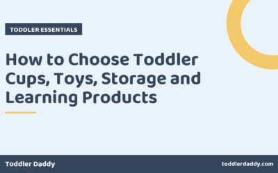 How to Choose Toddler Cups, Toys, Storage and Learning Products