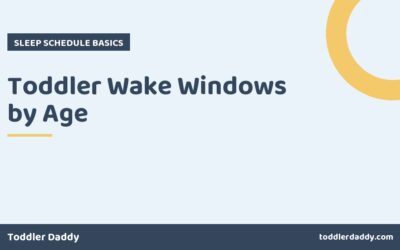 Toddler Wake Windows by Age
